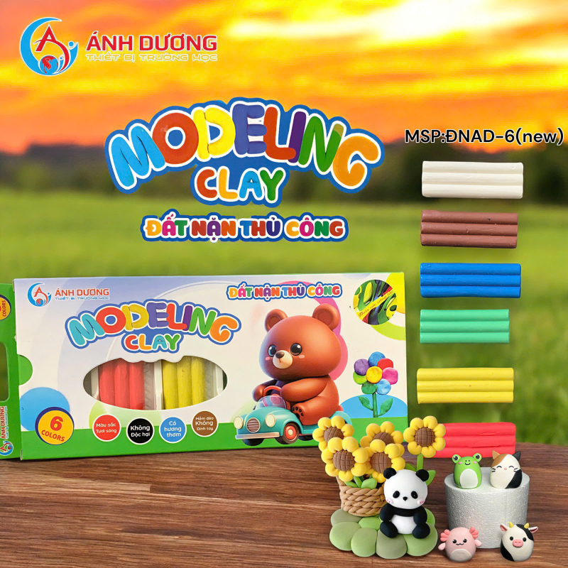 Đất nặn 6 màu ĐNAD-6