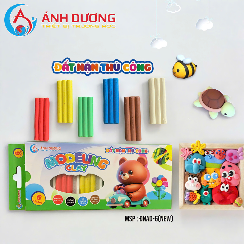 Đất nặn 6 màu ĐNAD-6