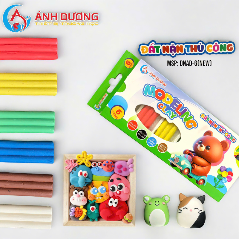Đất nặn 6 màu ĐNAD-6