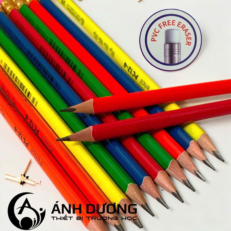 Bút chì đen sắc màu PC12-4