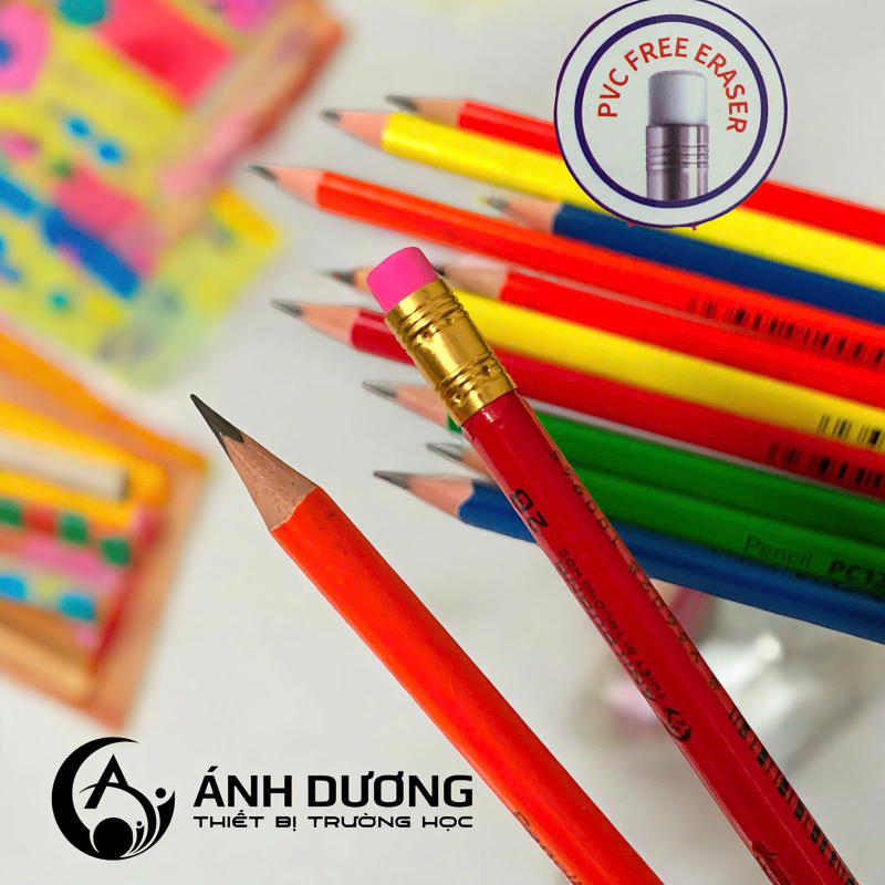 Bút chì đen sắc màu PC12-4