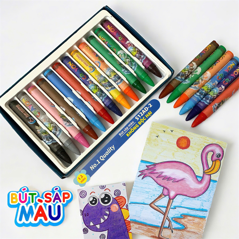 Bút sáp màu S12AD-3
