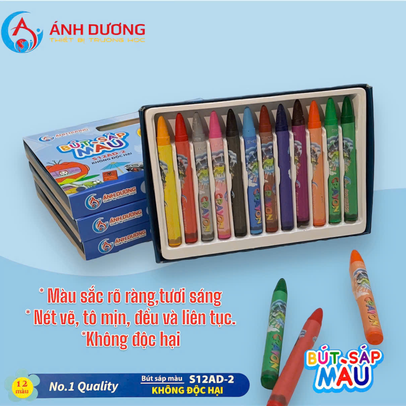 Bút sáp màu S12AD-3