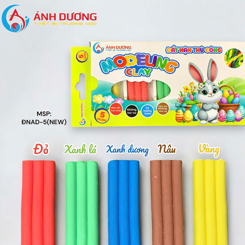 Đất nặn 5 màu ĐNAD-5