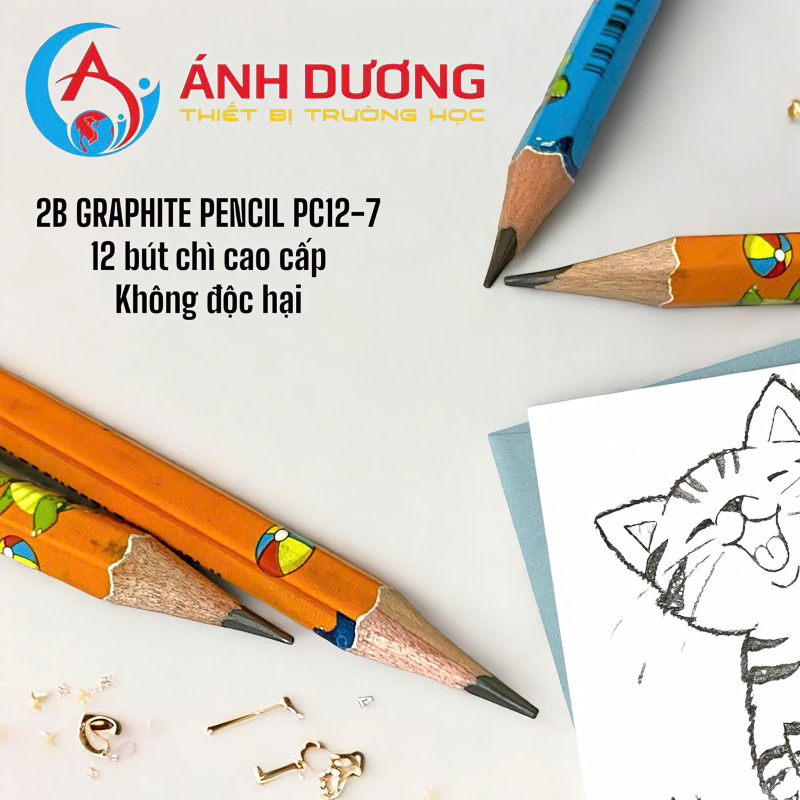 Bút chì đen hình Động Vật PC12-6
