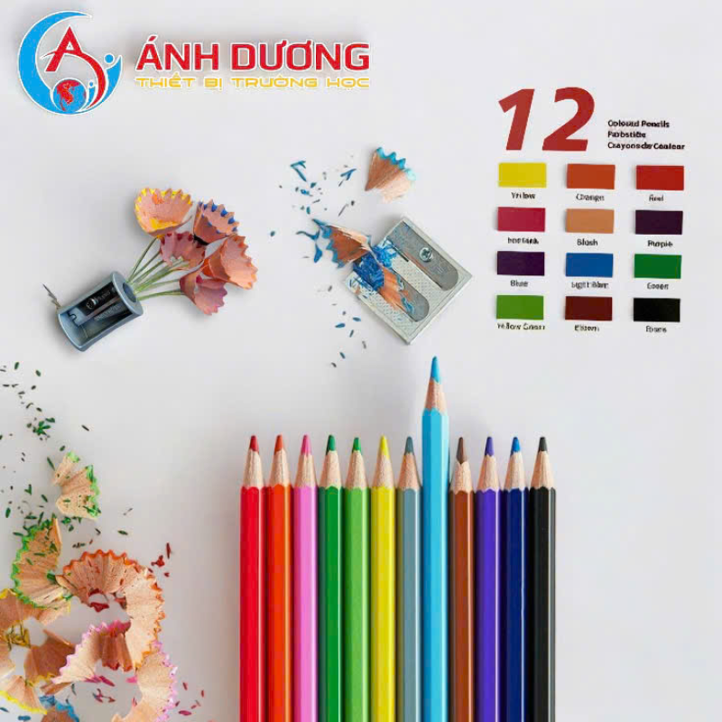 Bút chì 12 màu Nemo 