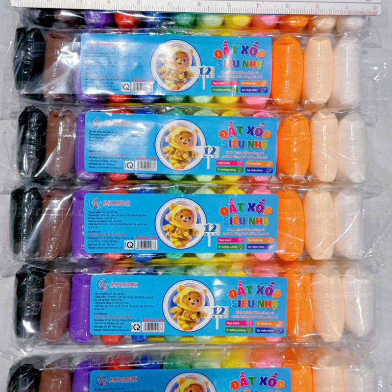 Đất xốp siêu nhẹ 12 màu