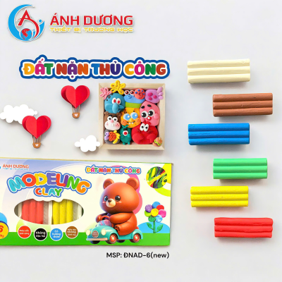 Đất nặn 6 màu ĐNAD-6