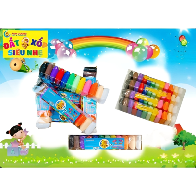 Đất xốp siêu nhẹ 12 màu