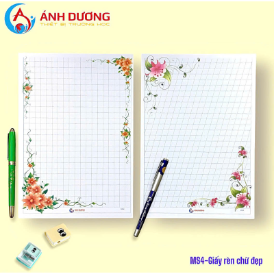 Giấy hoa luyện chữ đẹp 02